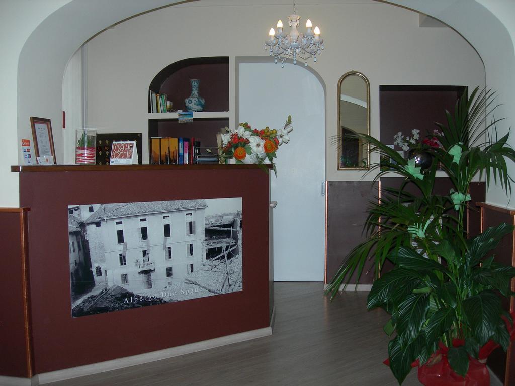 Hotel Due Spade Fidenza Bagian luar foto